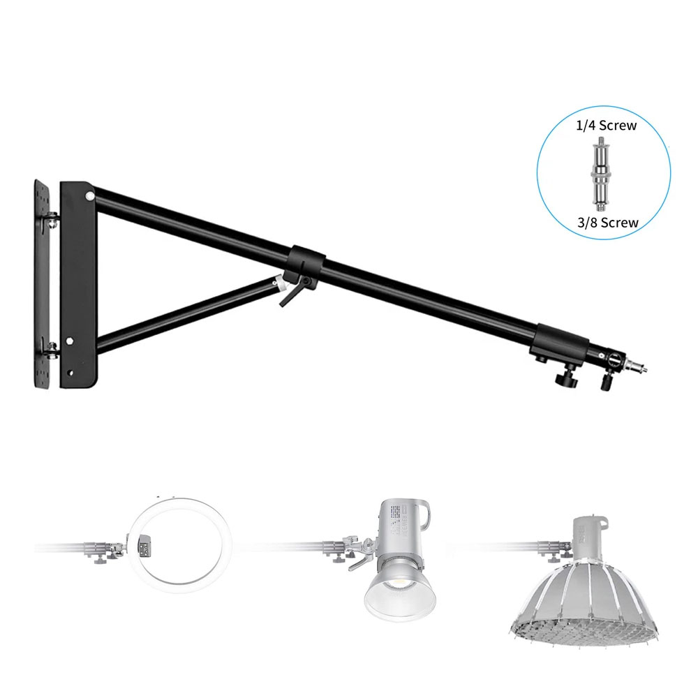 Strobe Light Studio - 100/135/ 170 سنتيمتر جدار تصاعد مثلث