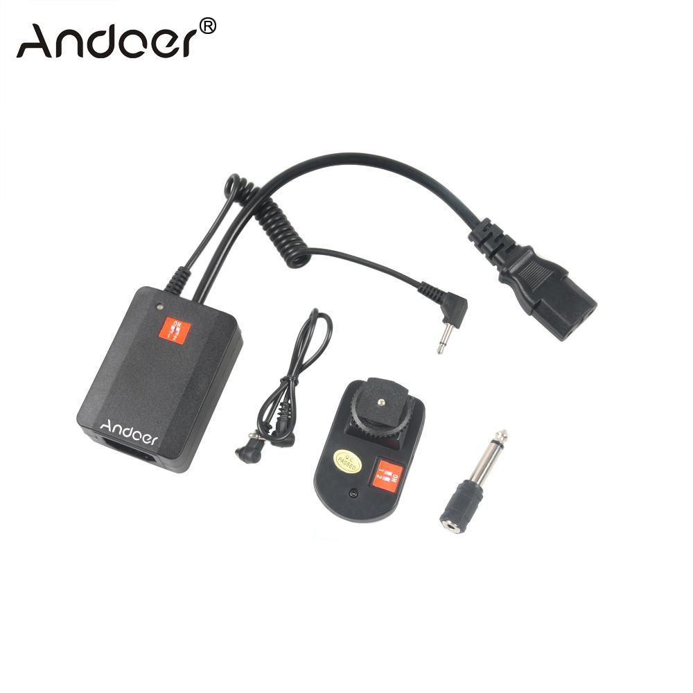 Strobe Light Studio - Andoer-مشغل فلاش استوديو لاسلكي ، عالمي