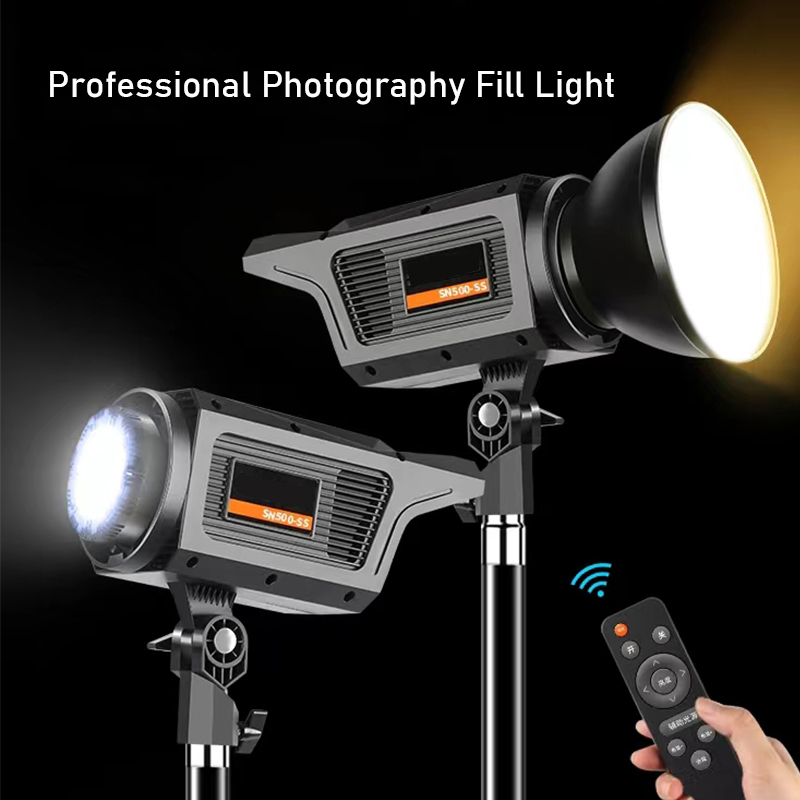 Strobe Light Studio - 300 واط مصباح الشمس LED الفيديو