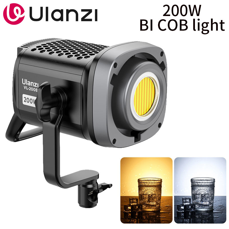 Strobe Light Studio - أولانزي VL-200Bi 200 واط ضوء فيديو