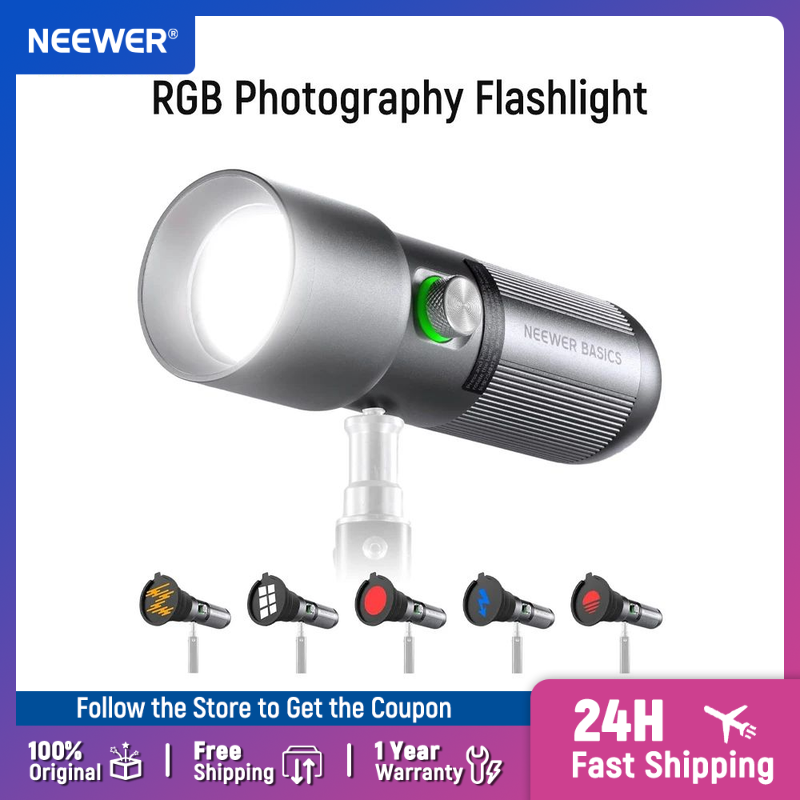 Strobe Light Studio - مصباح فلاش للتصوير الفوتوغرافي من NEEWER