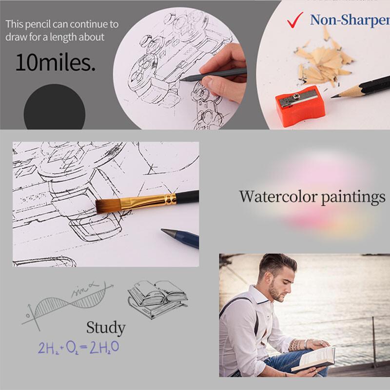 مجموعة أقلام رصاص معدنية إبداع - مراجعة Photography Kit وسعره