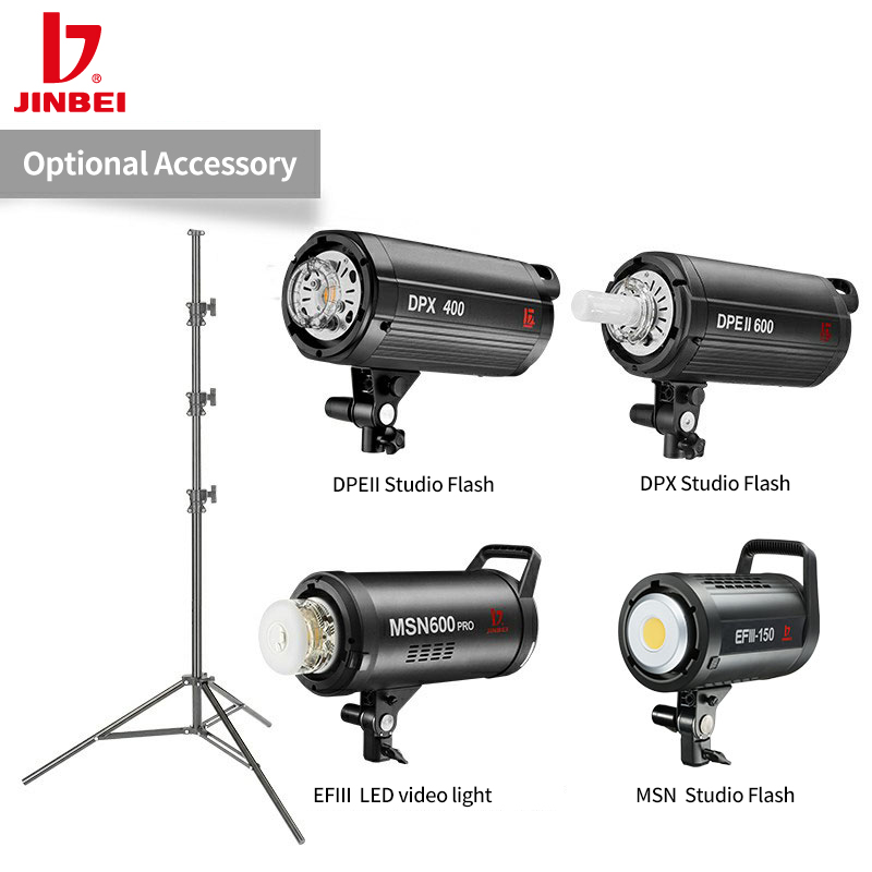 حامل إضاءة احترافي JINBEI MZ-2 - مراجعة Photography Lighting وسعره