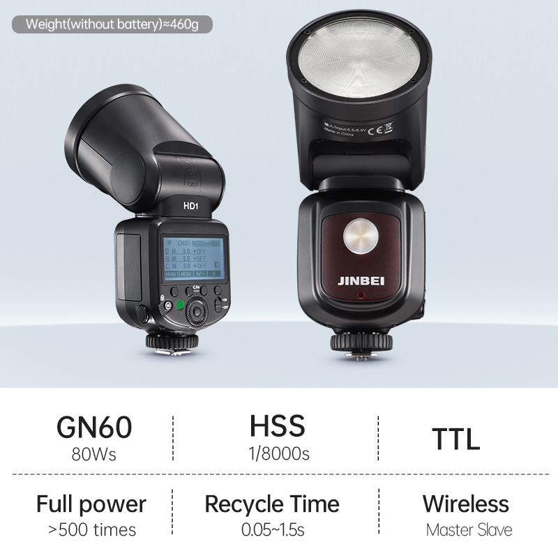 طقم إضاءة فلاش كاميرا JINBEI H - مراجعة Photography Kit وسعره