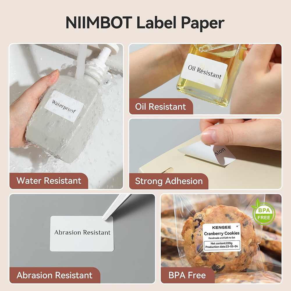 NIIMBOT التسمية الحرارية ل B1  - مراجعة Photography Logo وسعره
