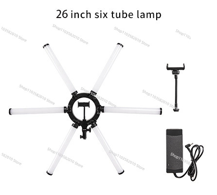 جديد 26 بوصة ستة أنبوب حية ملء - مراجعة Photography Lighting وسعره