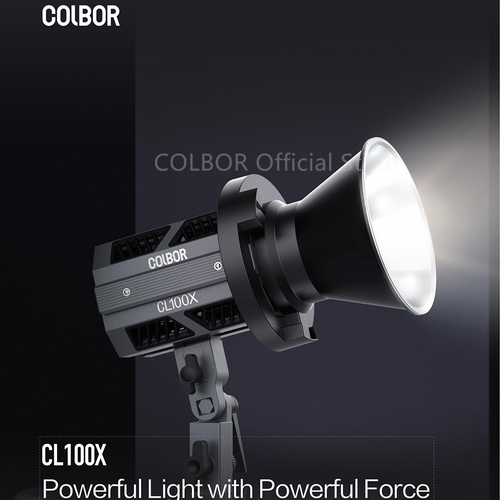 COLBOR-CL100X COB LED ضوء ، مص - مراجعة Strobe Light Studio وسعره