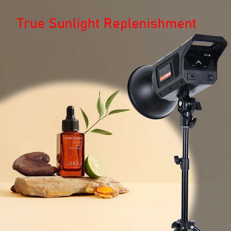 300 واط مصباح الشمس LED الفيدي - مراجعة Strobe Light Studio وسعره