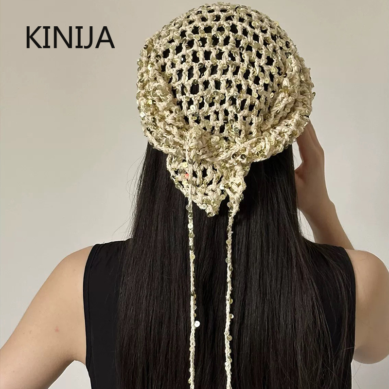 وشاح مثلث محبوك مجوف مزين بالت - مراجعة Photography Triangle وسعره