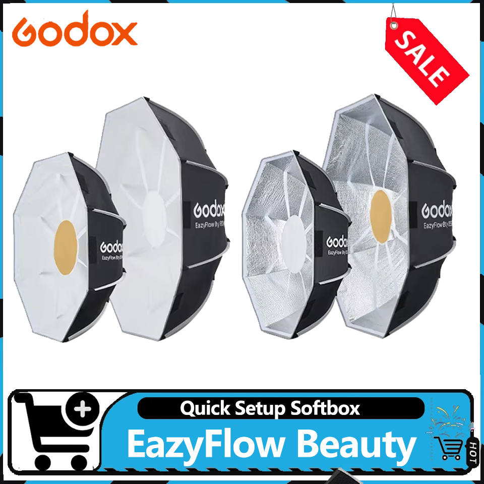 Godox EazyFlow Beauty Dish 65  - مراجعة Beauty Dish Softbox وسعره