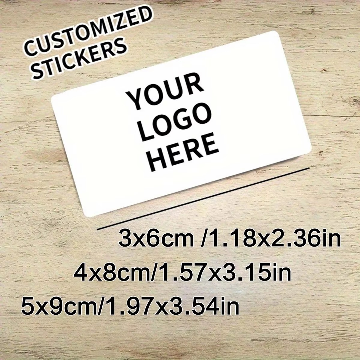 ملصقات مستطيلة مخصصة – شعارات  - مراجعة Photography Logo وسعره